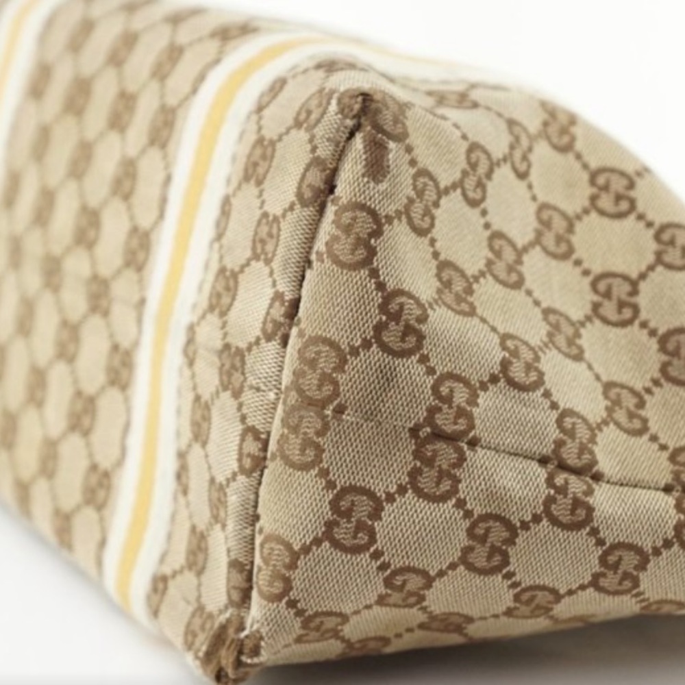 ❤️Authentic ❤️Gucci Tote Bag Brown Canvas